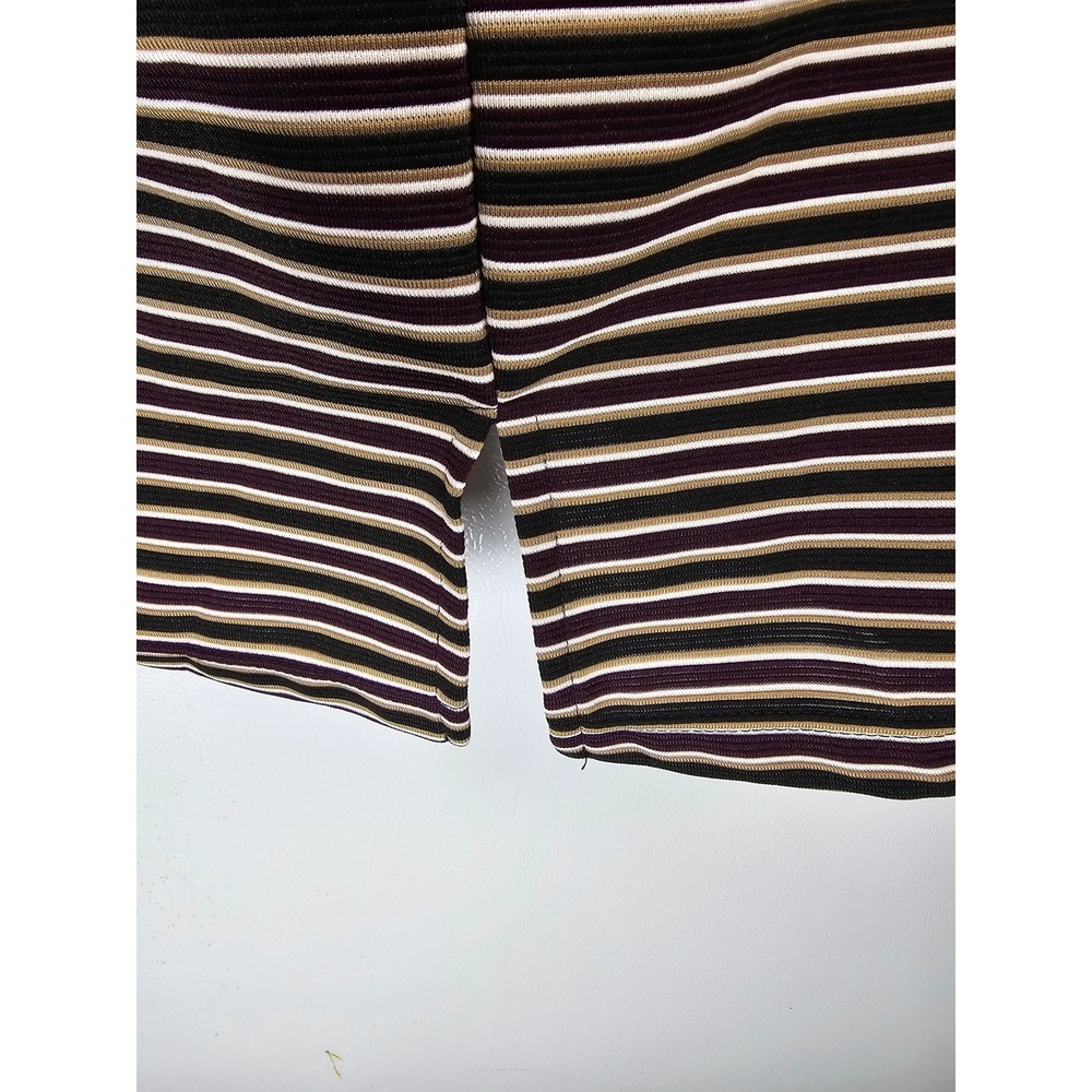 White Stag Woman Striped Long Sleeve Top Pocket Detail Size‎ 18 20 - Picture 5 of 5